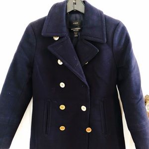 J Crew Italian Wool Coat
